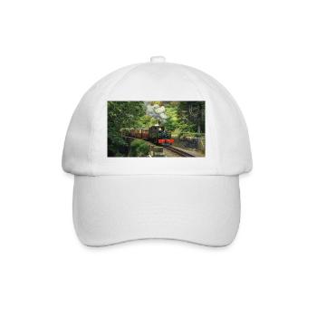 Ffestiniog Idyll - Baseballkappe - Weiß/Weiß - Vorne