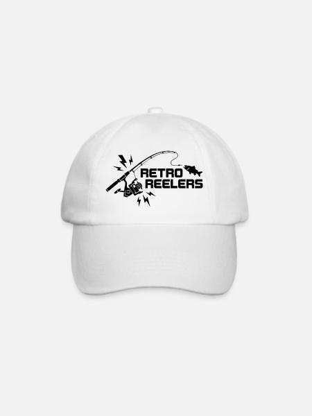 Retro Reeler - Baseballkappe - Weiß/Weiß