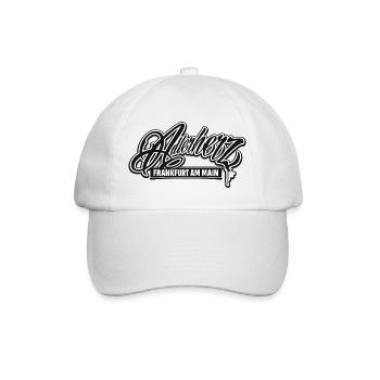 Adlerherz_FFM Front - Baseballkappe - Weiß/Weiß - Vorne