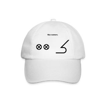 Bug Bow - Seefahrt Segeln Schiffe Kapitän - Baseballkappe - Weiß/Weiß - Vorne