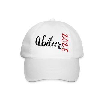 Abitur 2026 - Baseballkappe - Weiß/Weiß - Vorne