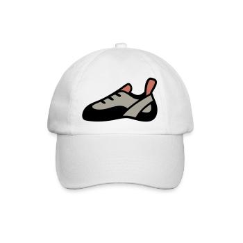 Kletterschuh Bouldern Klettern Bergsport - Baseballkappe - Weiß/Weiß - Vorne