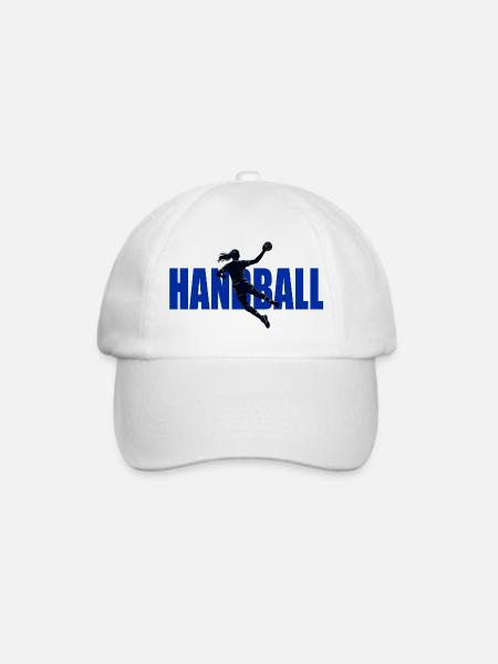 Handball - Baseballkappe - Weiß/Weiß