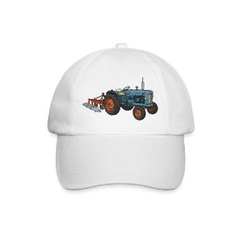 Traktor / Traktor / Traktor - Baseballkappe - Weiß/Weiß - Vorne