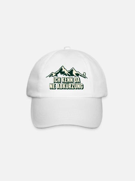 Die Abkürzung - Baseballkappe - Weiß/Weiß