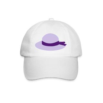 hut - Baseballkappe - Weiß/Weiß - Vorne