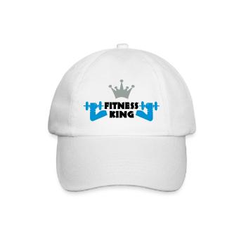 sport - Baseballkappe - Weiß/Weiß - Vorne