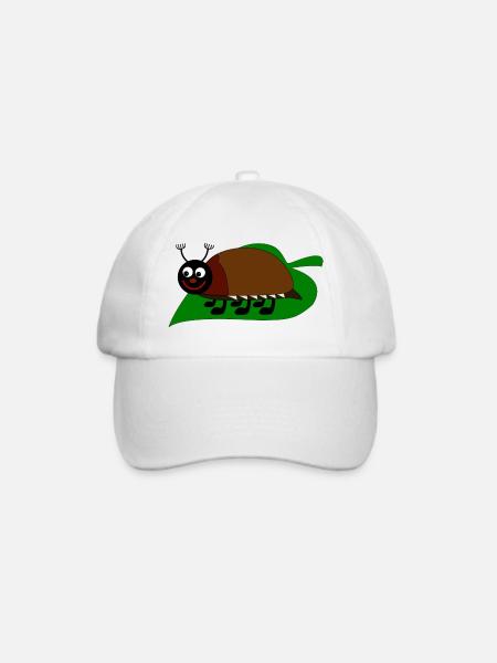 maikaefer frühling - Baseballkappe - Weiß/Weiß