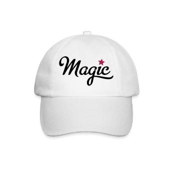 magic - Baseballkappe - Weiß/Weiß - Vorne