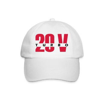 20V Turbo - Baseballkappe - Weiß/Weiß - Vorne