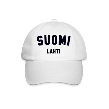 LAHTI Soumi Finland Finnland - Baseballkappe - Weiß/Weiß - Vorne
