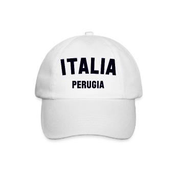PERUGIA Italia Italien Italy - Baseballkappe - Weiß/Weiß - Vorne