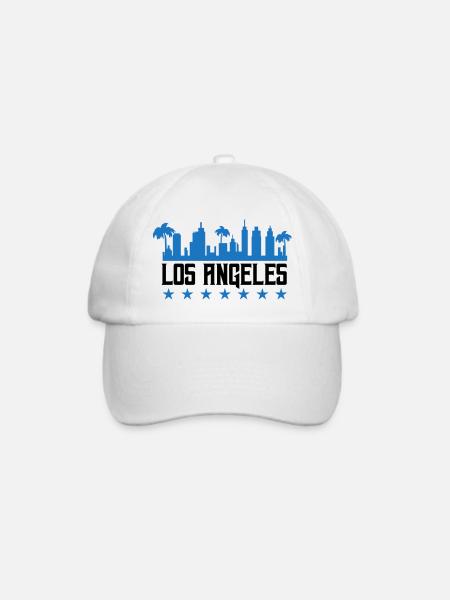 los angeles - Baseballkappe - Weiß/Weiß