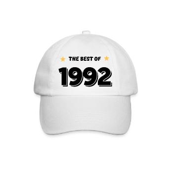 Das Beste von 1992 - Baseballkappe - Weiß/Weiß - Vorne