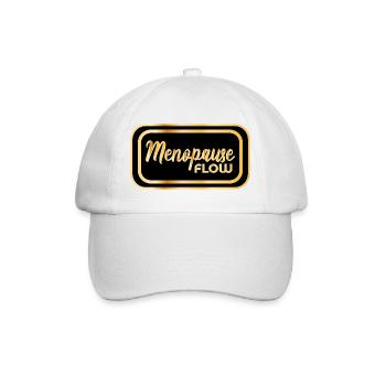 MENOPAUSE WECHSELJAHRE FRAUEN - Baseballkappe - Weiß/Weiß - Vorne