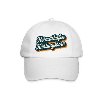 Heimathafen Kühlungsborn Andenken - Baseballkappe - Weiß/Weiß - Vorne