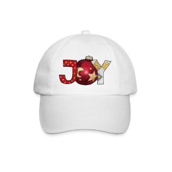 Joy - Baseballkappe - Weiß/Weiß - Vorne