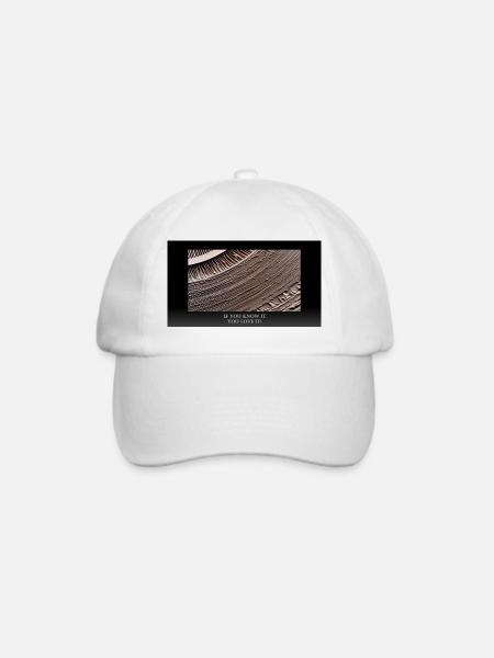 Vinyl Fan - Baseballkappe - Weiß/Weiß