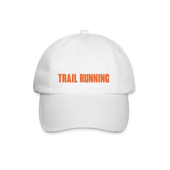 Trailrunning - Baseballkappe - Weiß/Weiß - Vorne