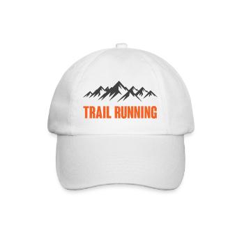 Trailrunning - Baseballkappe - Weiß/Weiß - Vorne