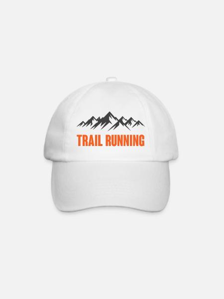 Trailrunning - Baseballkappe - Weiß/Weiß