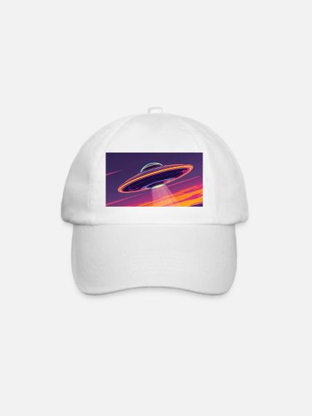 Ufo Frisch - Baseballkappe - Weiß/Weiß