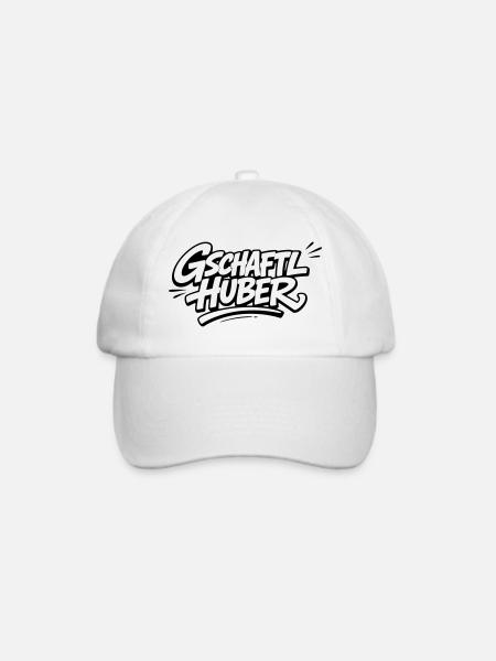 Gschaftlhuber - Baseballkappe - Weiß/Weiß