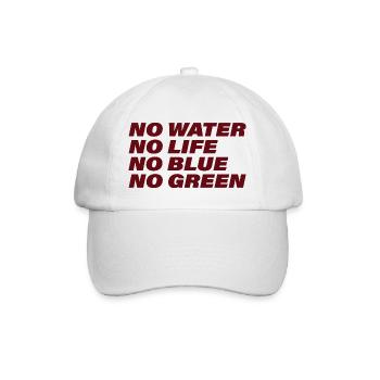 WATER - Baseballkappe - Weiß/Weiß - Vorne