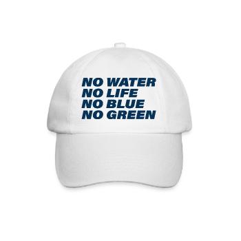 WATER - Baseballkappe - Weiß/Weiß - Vorne