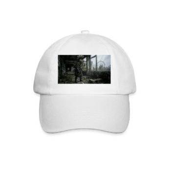 Wasteland Ranger in Chernobyl  - Baseballkappe - Weiß/Weiß - Vorne