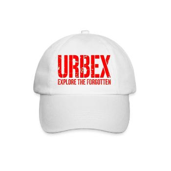 Urbex erforsche das Vergessene - Baseballkappe - Weiß/Weiß - Vorne