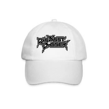 Das basst bässer - Typo Style (Farbe änderbar) - Baseballkappe - Weiß/Weiß - Vorne