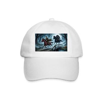 Die Legende von Sleepy Hollow Gothic Horror - Baseballkappe - Weiß/Weiß - Vorne