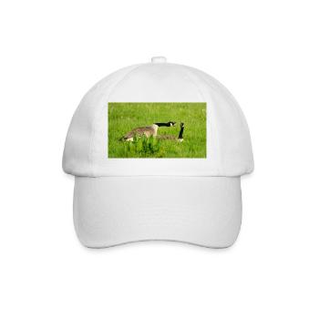 Gans - Baseballkappe - Weiß/Weiß - Vorne