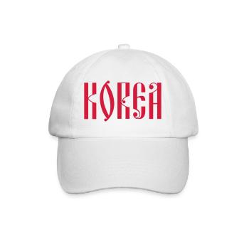 KOREA - Baseballkappe - Weiß/Weiß - Vorne