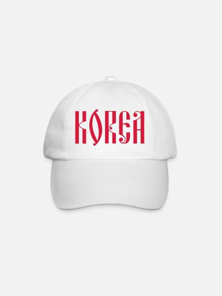 KOREA - Baseballkappe - Weiß/Weiß