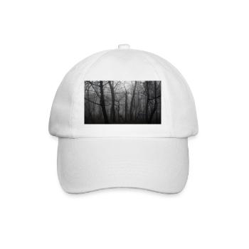 Wald - Baseballkappe - Weiß/Weiß - Vorne