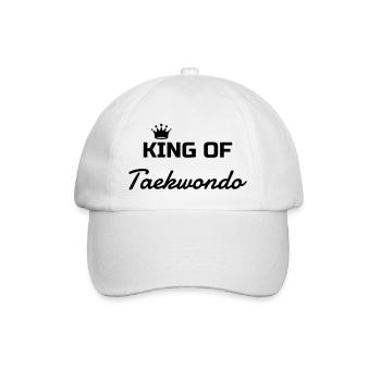 Taekwondo Taekwondoin Tae-Kwon-Do Tae Kwon Do - Baseballkappe - Weiß/Weiß - Vorne