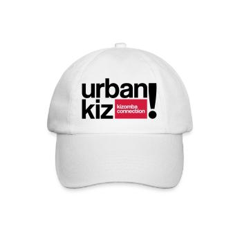urbankiz kizomba connection! - Baseballkappe - Weiß/Weiß - Vorne