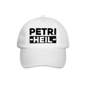 Petri Heil - Baseballkappe - Weiß/Weiß - Vorne