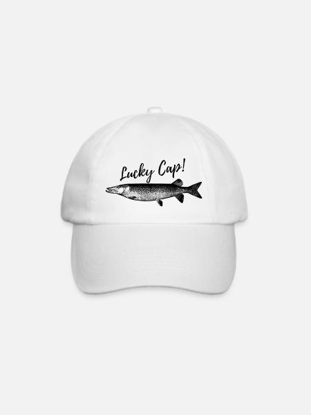 Luck Cap - Baseballkappe - Weiß/Weiß