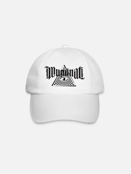 Illuminati - Baseballkappe - Weiß/Weiß