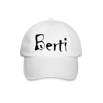 berti - Baseballkappe - Weiß/Weiß - Vorne