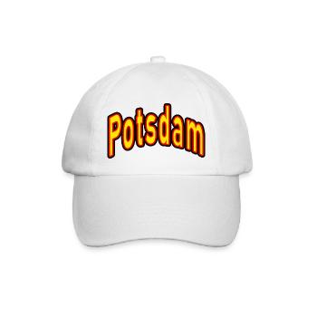 Potsdam - Baseballkappe - Weiß/Weiß - Vorne