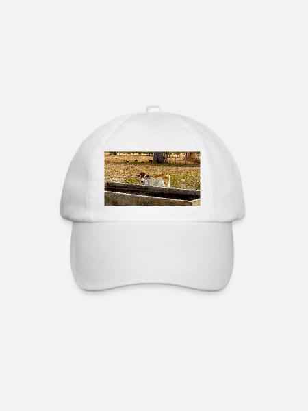 Das kleine Kalb - Baseballkappe - Weiß/Weiß