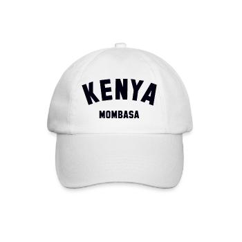MOMBASA, KENYA - Baseballkappe - Weiß/Weiß - Vorne
