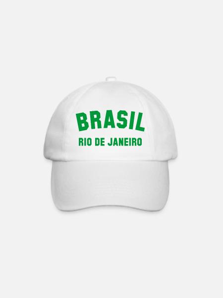 RIO DE JANEIRO, BRAZIL - Baseballkappe - Weiß/Weiß
