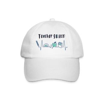 Lehrer Trupp, Lehrerin Trupp - Baseballkappe - Weiß/Weiß - Vorne