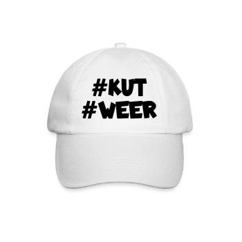 Wieder Muschi * - Baseballkappe - Weiß/Weiß - Vorne
