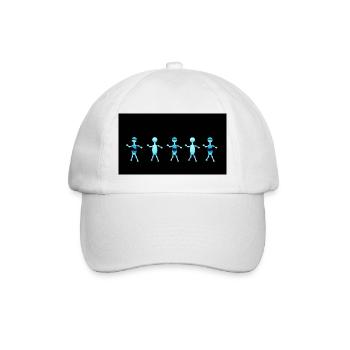 Figuren - Baseballkappe - Weiß/Weiß - Vorne